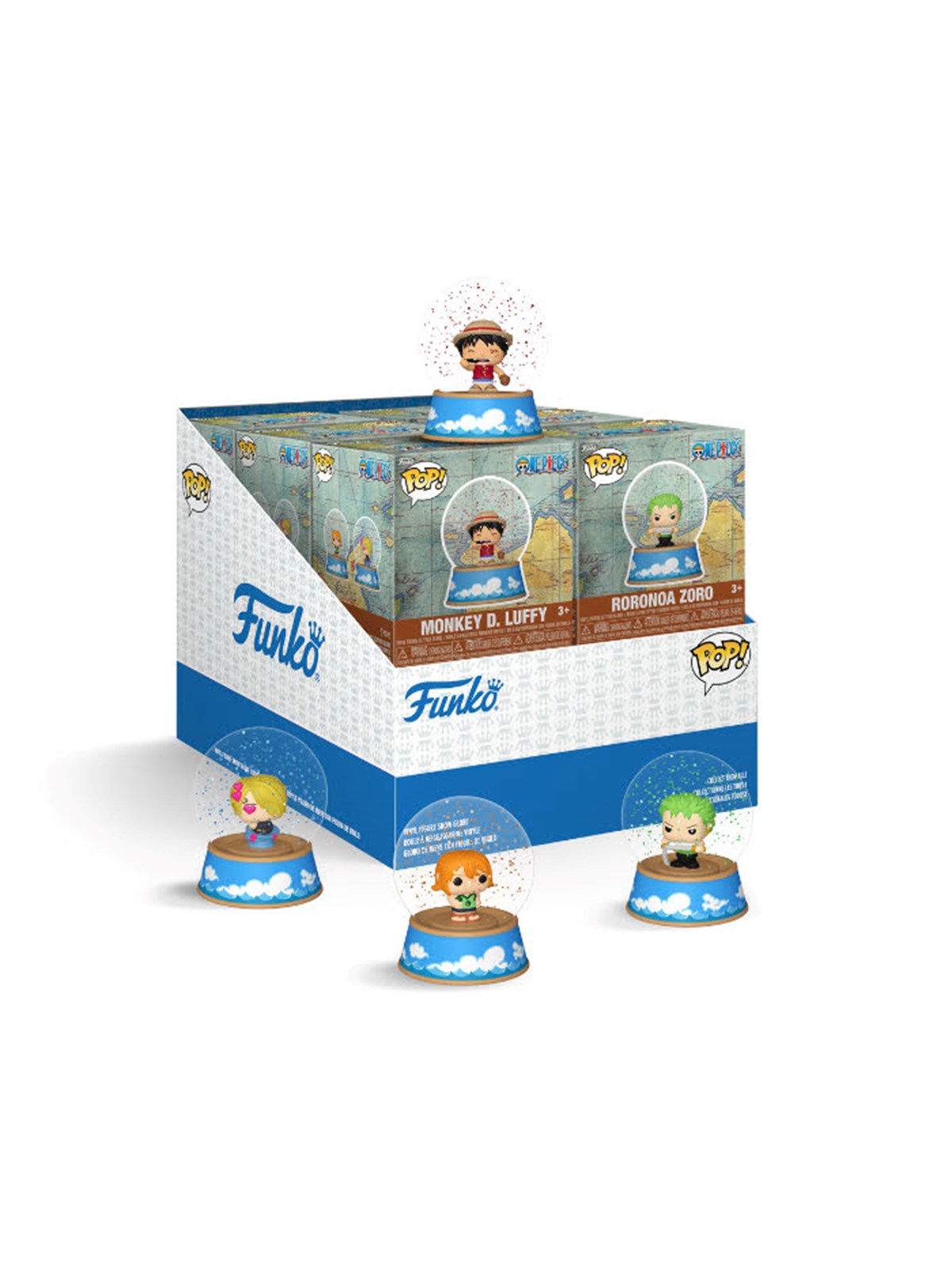 Funko! - Schneekugeln Mini-Glitzerkugeln OP