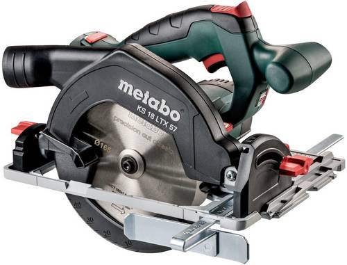 Metabo KS 18 LTX 57 Akku-Handkreissäge Schnitttiefe max. (90°) 57mm ohne Akku, inkl. Parallelanschlag
