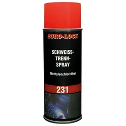 Schweißtrennspray EURO-LOCK LOS 231, 400ml Sprühdose, dichlormethanfrei