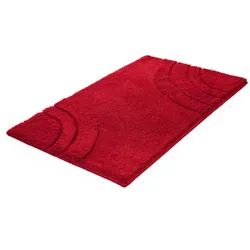 Kleine Wolke Badteppich Saturn Granat 60x100 cm