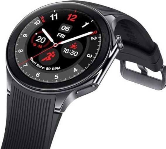 OnePlus Watch 2 (2024)   Svart stål
