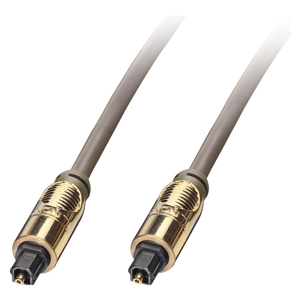 Lindy GOLD Toslinkkabel (15 m, Toslink Kabel) (37887)