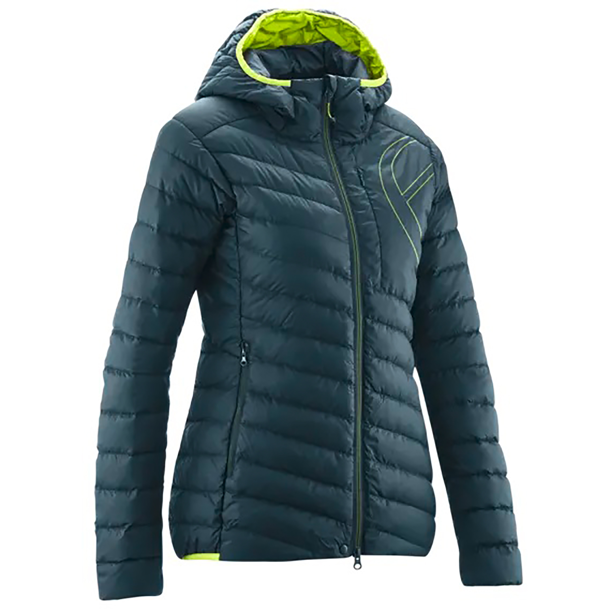 Edelrid Eldo Damen Isolationsjacke blau Größe S Bouldern Klein verpackbar Wasserabweisend