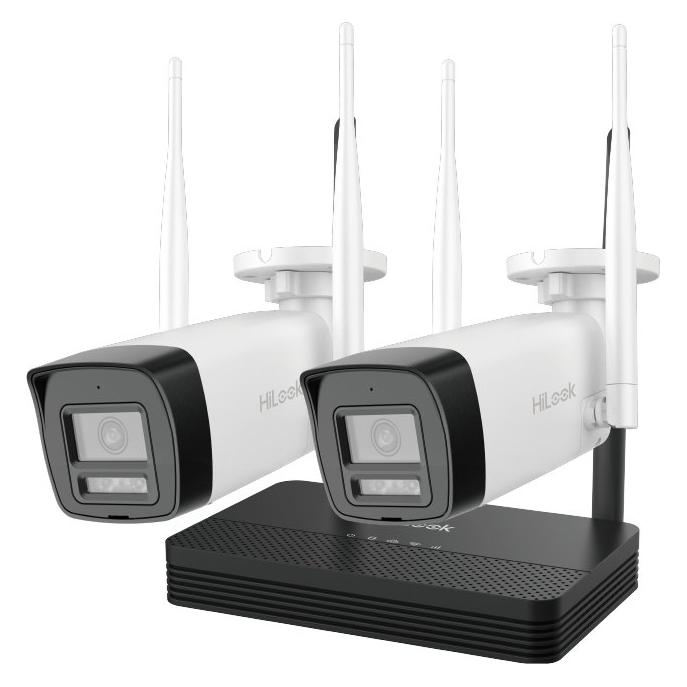 HiLook Bullet-WLAN-Set 2 MP IKS-2042BH-PH/W (1920 x 1080 Pixels) (301501861)