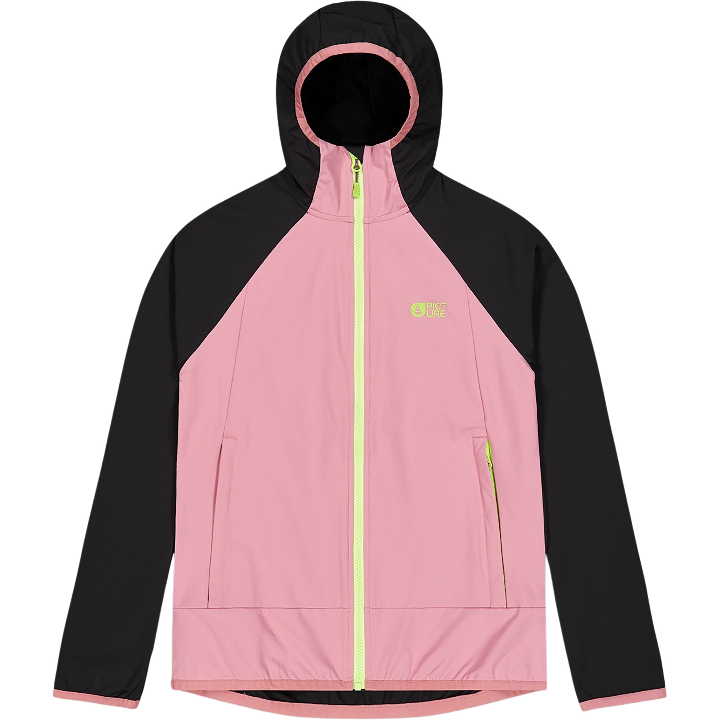 Picture Outif Softshell Damen Softshelljacke rosa Größe L Trekking Windabweisend