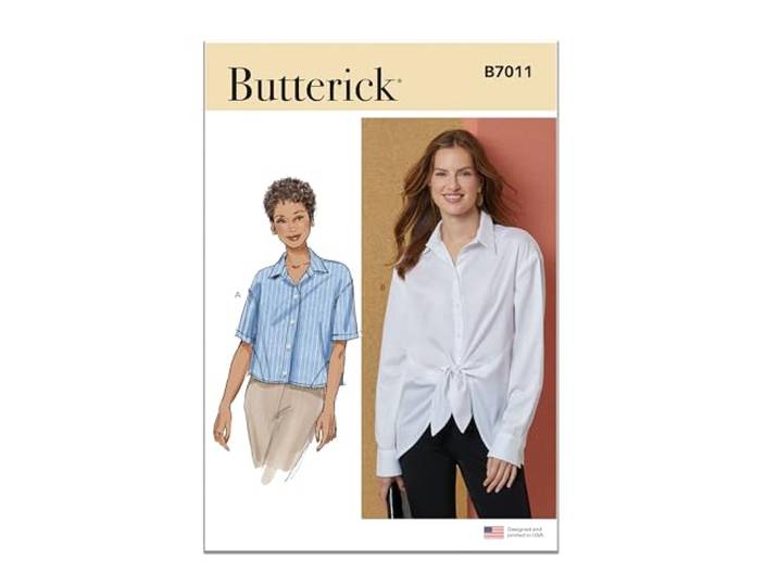 BUTTERICK Naaipatroon B7011U5 Misses' Shirts U5 (16-18-20-22-24)