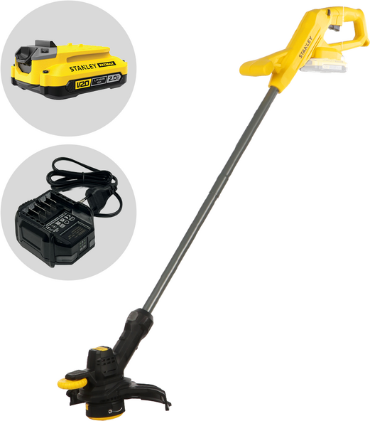 Stanley SFMCST925M1-QW  Akku-Rasentrimmer  18 V 2Ah