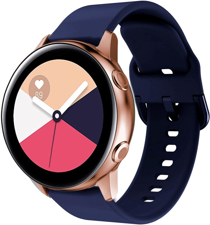 INCOVER Smartwatch Rem af Silikone (20mm) - Mørkeblå