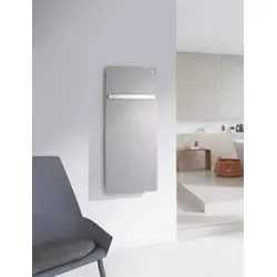 Zehnder vitalo elektrisch Design Heizkörper VIPE-125-040/GD, 1250x400 mm, Ausführung "bar", Betrieb rein elektrisch, ZV141240B100000, Heizkörper: Weiß RAL 9016