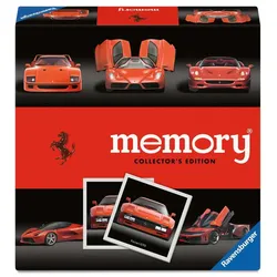 Ravensburger Spiel - Collector ́ s memory® Ferrari - Gesellschaftsspiel & Brettspiel ab 6 Jahre