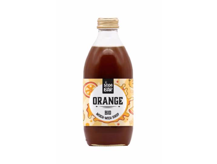 Sodabär Bio-Sirup Orange 330 ml – Wassersprudler Sirup