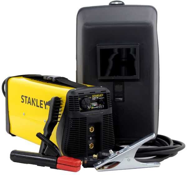 Poste à souder inverter MMA Stanley SUPER180 TIG LIFT - 160A - 230V - 30%@160A - valise, kit