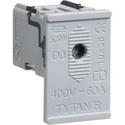 Hager LE063SH Sicherungshalter-Set für L063M als Ersatz für L063M / L066M