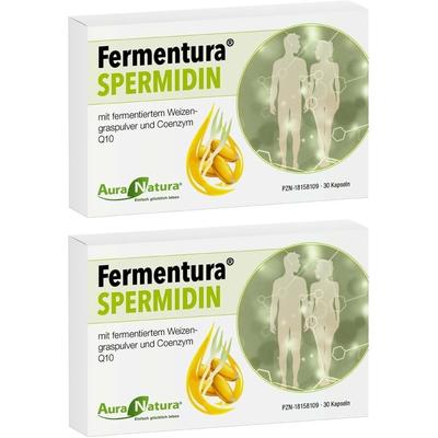 Auranatura Fermentura Spermidin Kapseln 2x 2x30 St