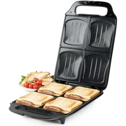 Domo DO9296C, Kontaktgrill, Schwarz