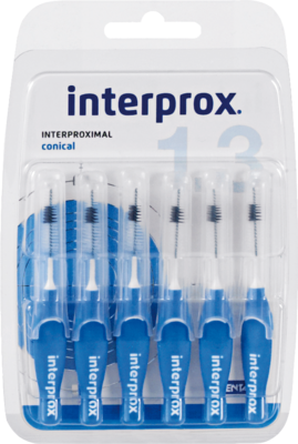 DENTAID GmbH INTERPROX reg conical blau Interdentalbürste Blis 6 St 09043330