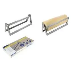 Raadhuis, Klebebandabroller, Packpapier-Abroller für 500 mm Rollenbreite aus Metall, stabiler Sockel, max. Rollendurchm.: 260 mm