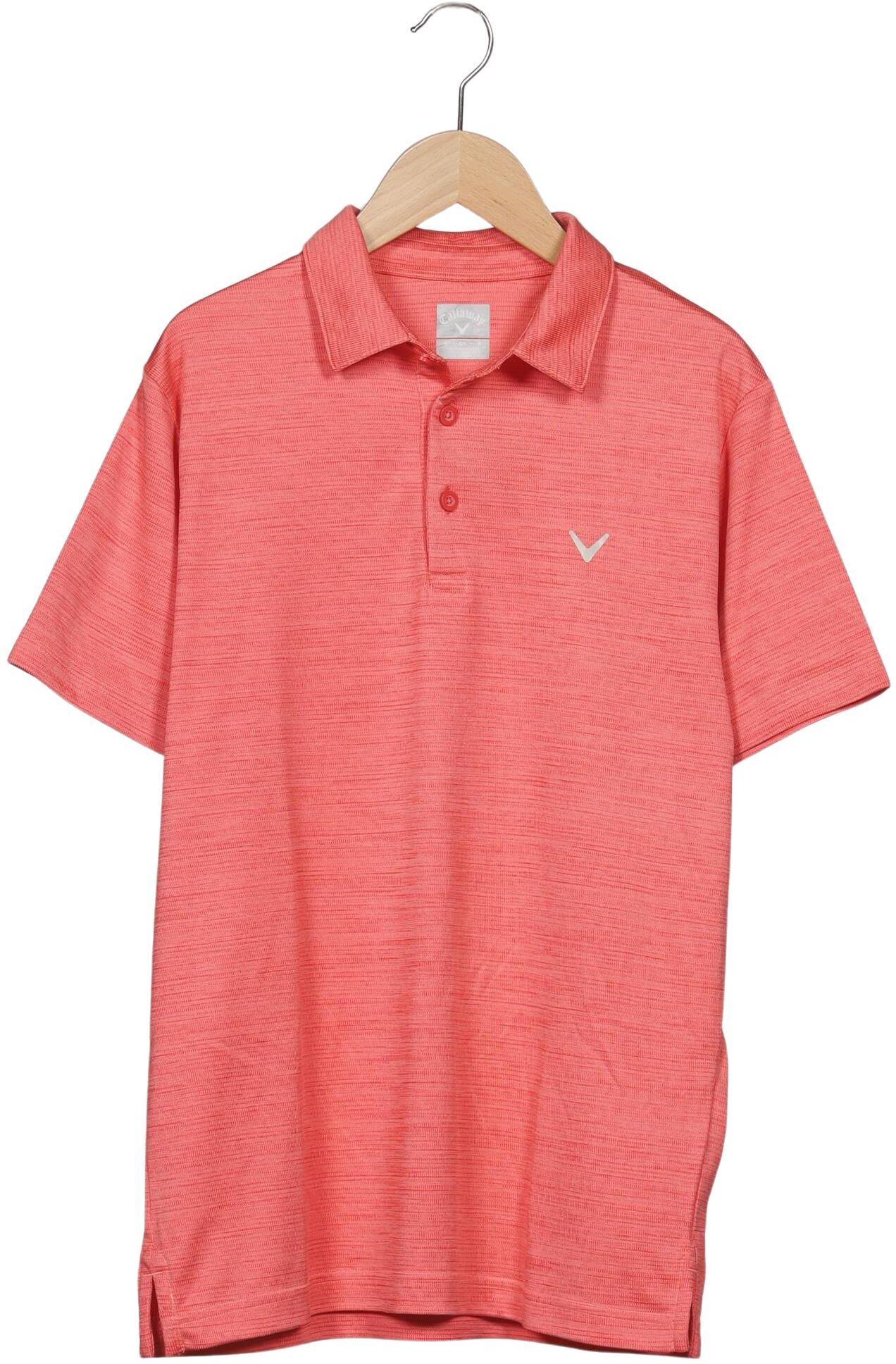 Callaway Herren Poloshirt, Rot, Gr. S, Synthetik - Second Hand