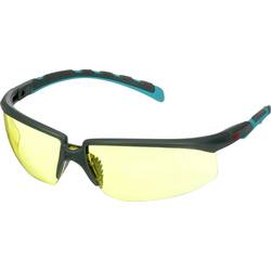3M S2003SGAF-BGR Schutzbrille mit Antibeschlag-Schutz, mit Antikratz-Schutz, winkelverstellbar Türkis, Grau EN 166 DIN 166