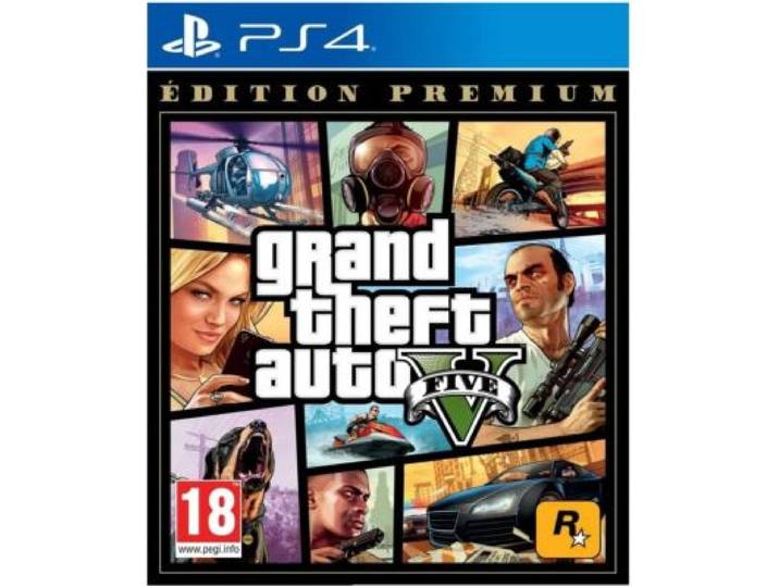 Take 2 - Jeu Ps4 Gta V Ps4