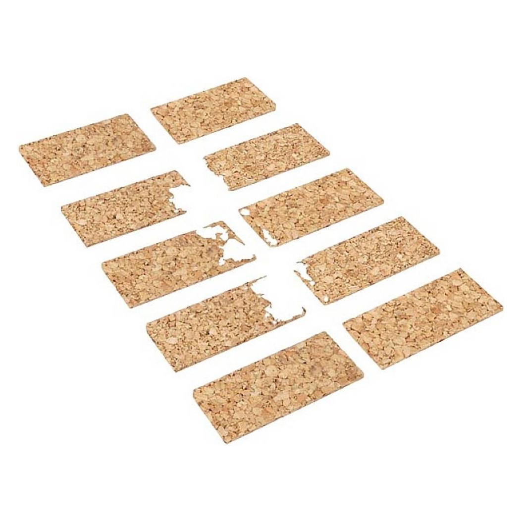 Bernstein BERN K 050253 - Universal-Schonbacken selbstklebend Kork 10 (KORK-050X25X3)