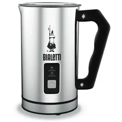 Bialetti Mk01 elektrischer Milchaufschäumer - silber - Edelstahl