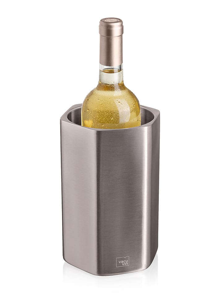 Vacu Vin Weinkühler "Hive" in Silber - (B)15,4 x (H)21,5 x (T)12,2 cm - onesize