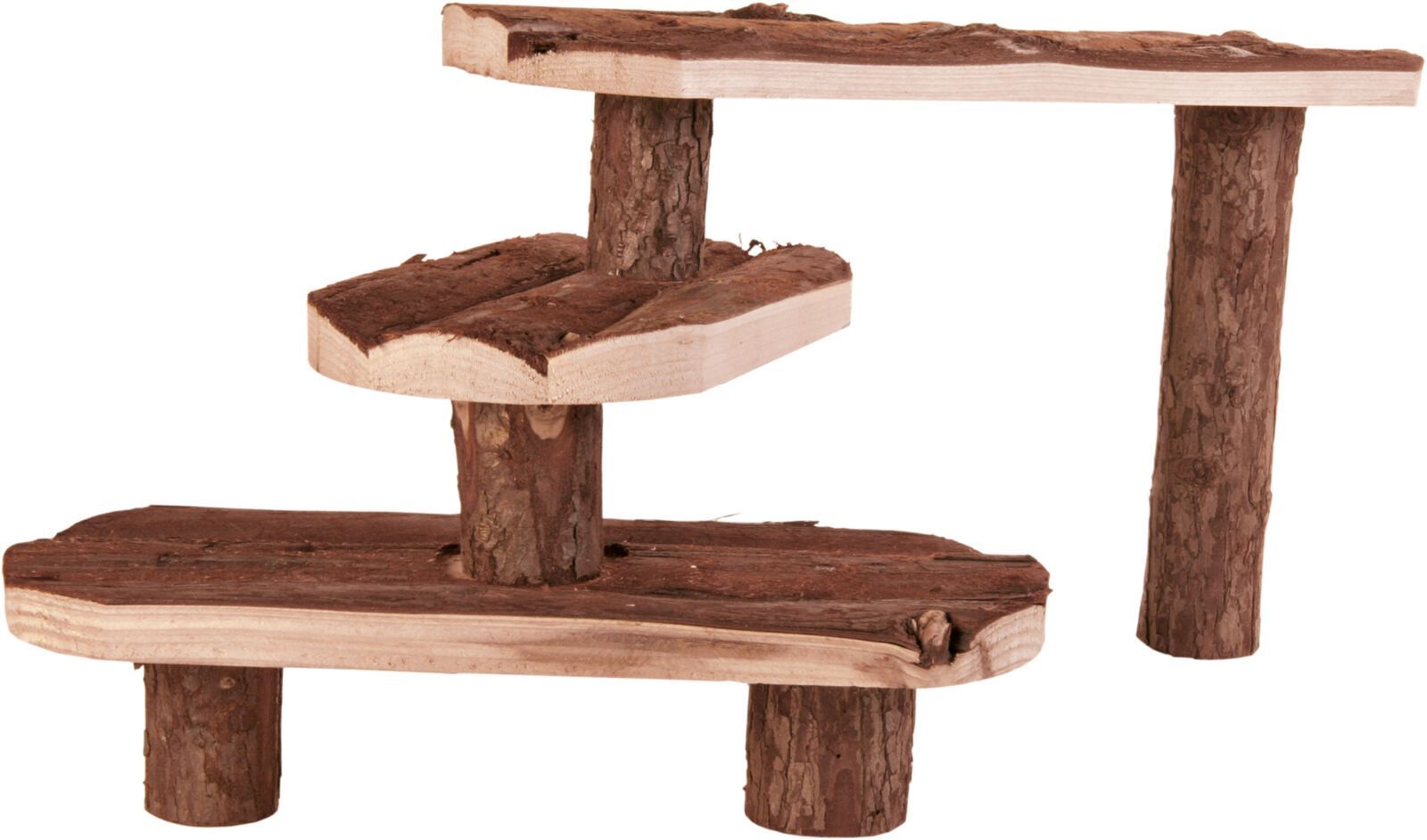 TRIXIE Treppe, Meerschweinchen, Rindenholz, 38 x 24 cm