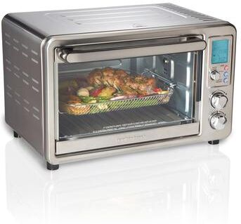 Hamilton Beach Sure-Crisp Digital Air Fryer Toaster Oven with Rotisserie - 9' x 12'