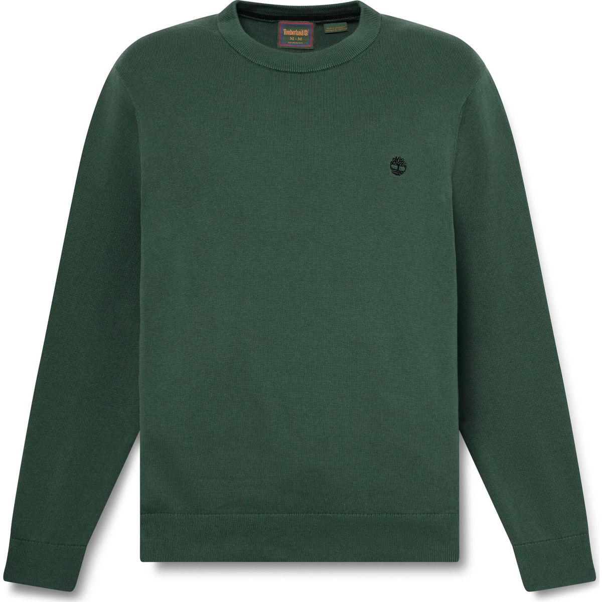 Timberland Mens Cotton Crew Neck Sweater sycamore L TBC0YHAZ3981-L