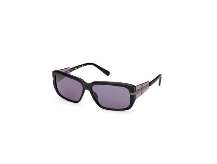 Guess GU00090 Zonnebril, heren, mat zwart, eenheidsmaat