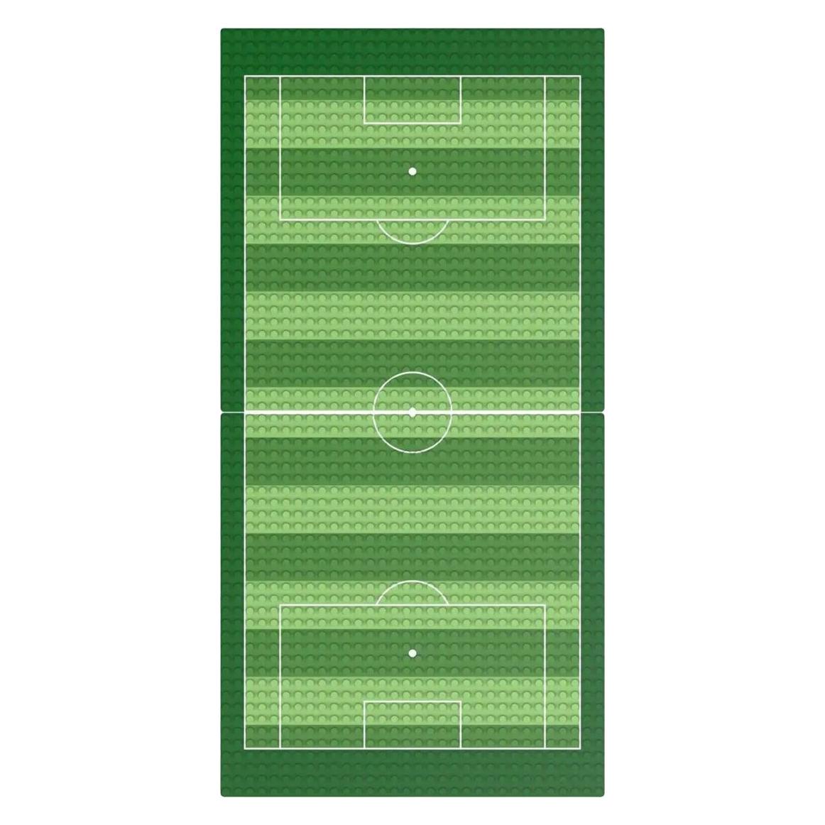 BlueBrixx-Pro Fussballfeld 2x 32x32 (401371)