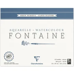 Clairefontaine, Bastelpapier, Feuchte Techniken (300 g/m2, 1x)