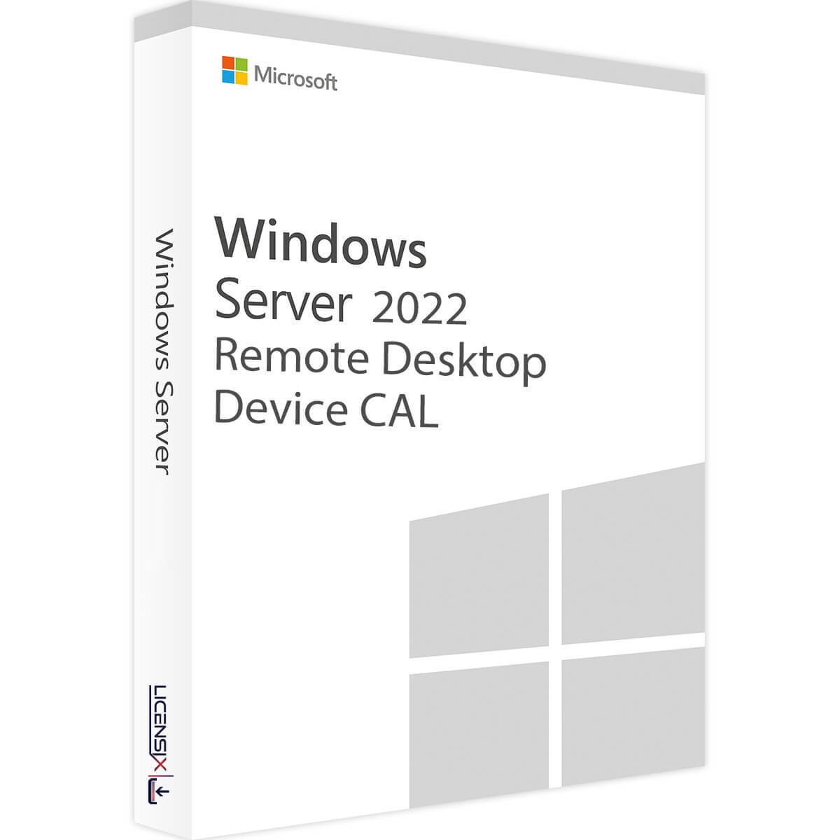 Microsoft Corporation Windows Remote Desktop Services 2022, Device CAL, RDS CAL 1 CAL 6VC-04147