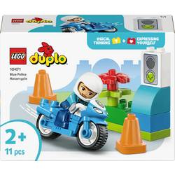 LEGO DUPLO 10471 LEGO® DUPLO® Blaues Polizeimotorrad (10471); Spielset