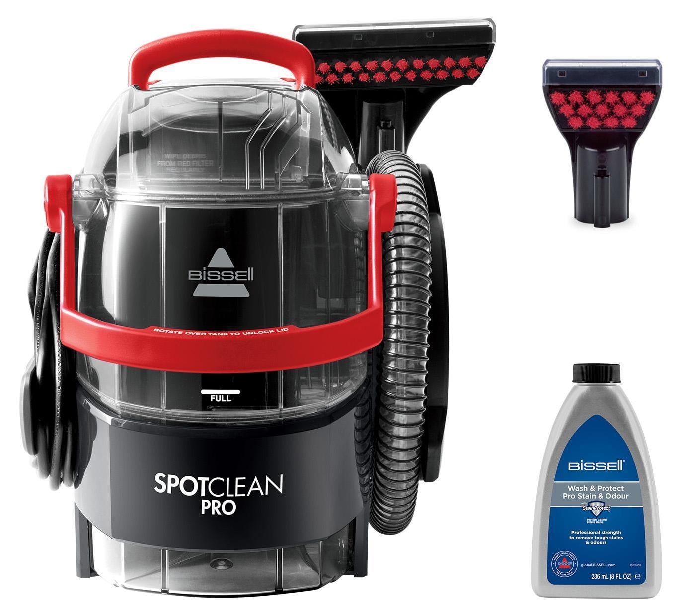 Bissell Spotclean Pro 1558N Stain Remover voor het verwijderen, reinigen en stofzuigen van vlekken