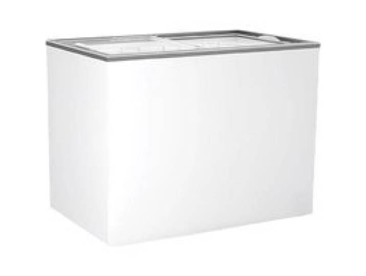 Congélateur coffre vitré - PESAGE MB - 197 L - vitre plate coulissante - ≤ -18°C - LED & serrure