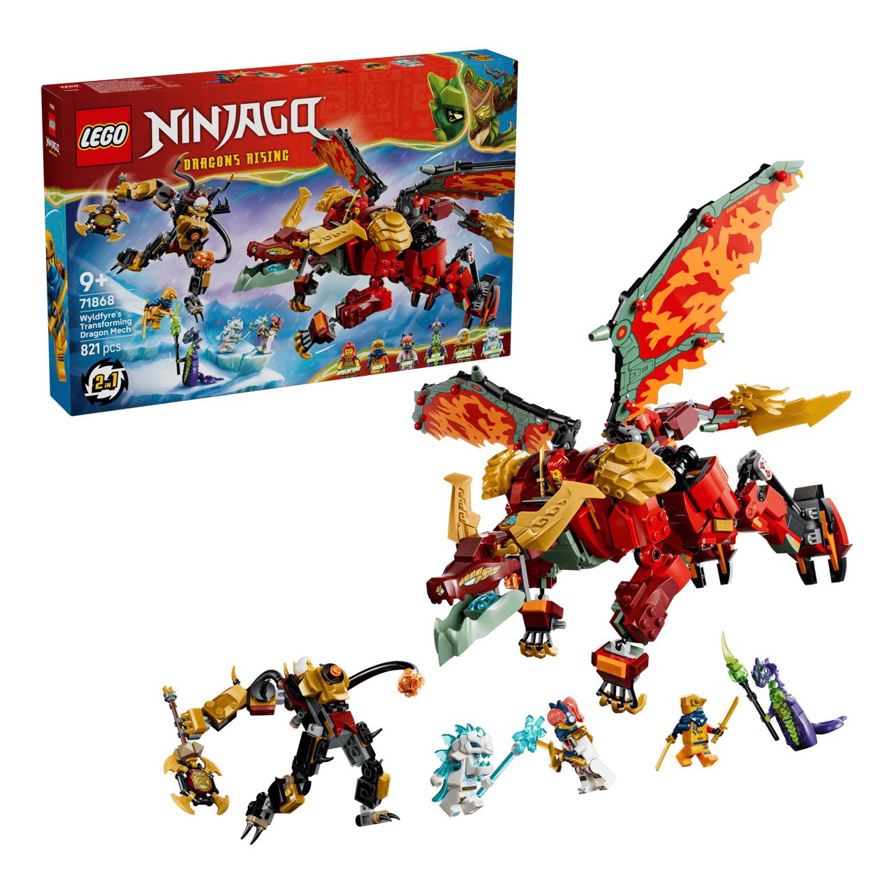LEGO Ninjago 71868 Wyldfyres Drachenmech