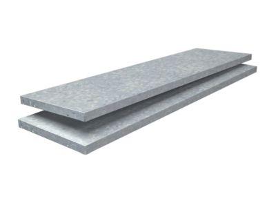 Zusätzliche Böden, für Steckregale, B 1200 x T 350 mm, verzinkt