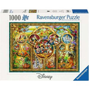 Ravensburger Puzzle 12000469, Die schönsten Disney Themen, 1000 Teile, ab 14 Jahre