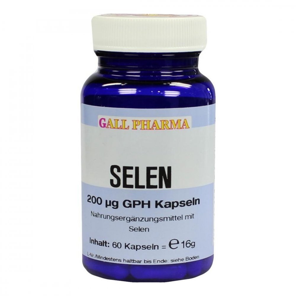 Hecht-Pharma GmbH Selen 200 [my]g Gph Kapseln 01512357