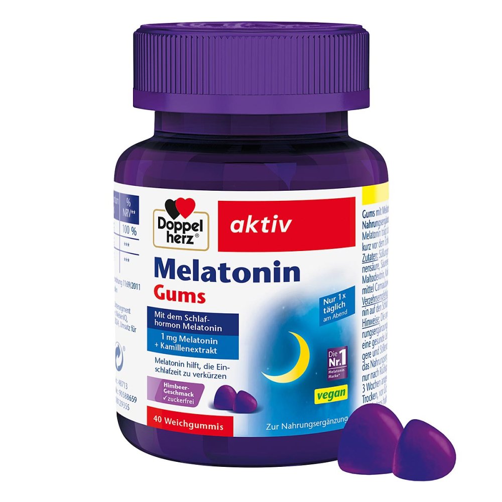 Queisser Pharma GmbH & Co. KG Doppelherz Melatonin Gums 18129355