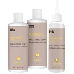 600ml basler Teebaumöl Hair & Scalp Balance Set (Shampoo 200ml + Conditioner 200ml + Serum 200ml)