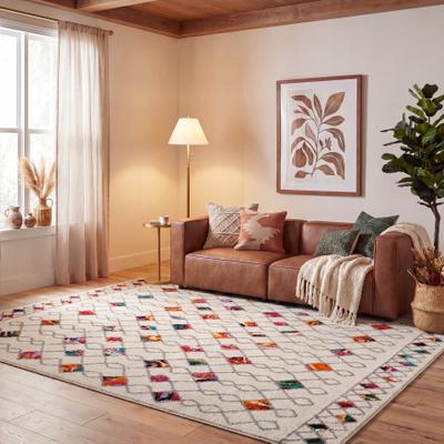 SAFAVIEH Fiesta Shag Kellee Abstract Rug