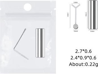 Inspire Picks DIY Nail Art Magnet Set Strong Cats Eye Magnetic Rod With Heart Shaped Design s2