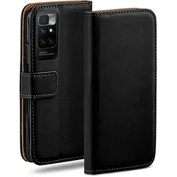 moex Book Case für Redmi 10 Klapphülle mit Kartenfach