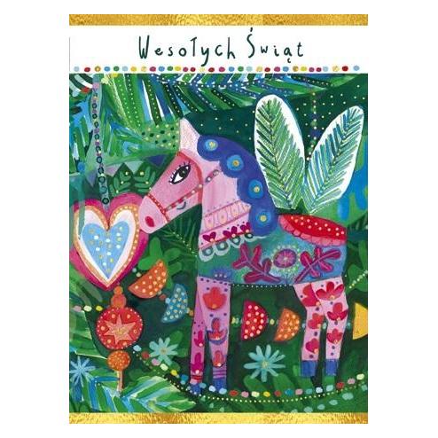 Henry Holt Karte B6 Weihnachtspferd (40957091)