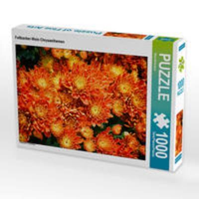 CALVENDO Puzzle Fellbacher-Wein Chrysanthemen | 1000 Teile Lege-Größe 64x48cm Foto-Puzzle für glückliche Stunden