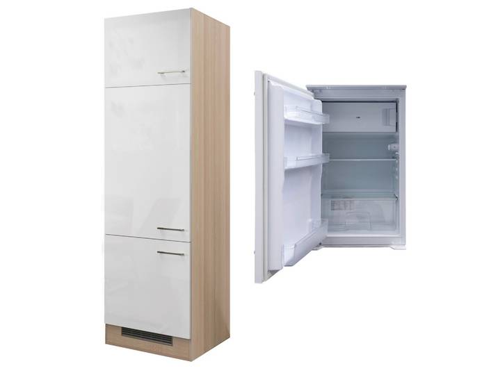 Geräteumbauschrank in Perlmutt /Akazie 'Abaco'