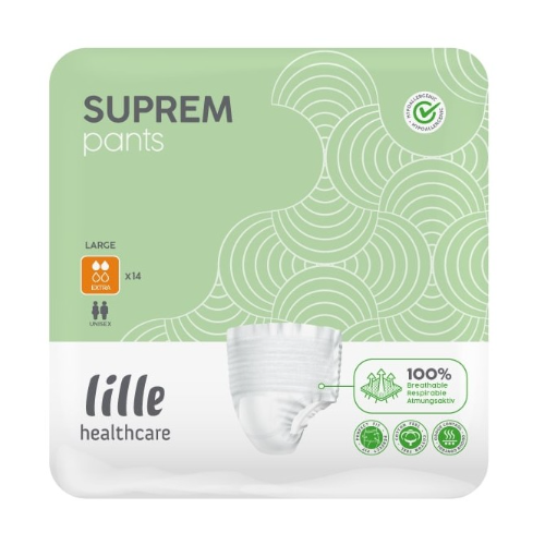 Lille Healthcare Lille Suprem Pants Extra Large - 8 paquets de 14 protections